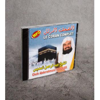 CD Le Coran Complet Par Cheikh Abderrahmane Soudaiss (cd Mp3) 1